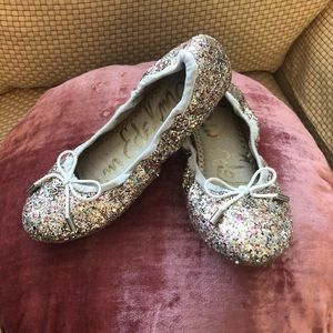 Sam Edelman ‘Felicia’ Glitter Ballet Flats
